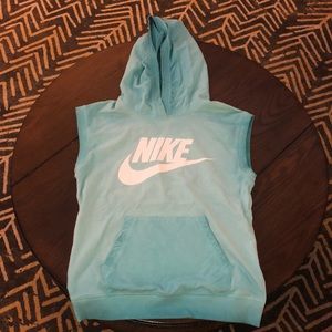 Nike sleeveless hoodie pullover